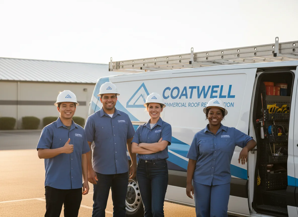 Commercial roof coating company in Columbia, IL